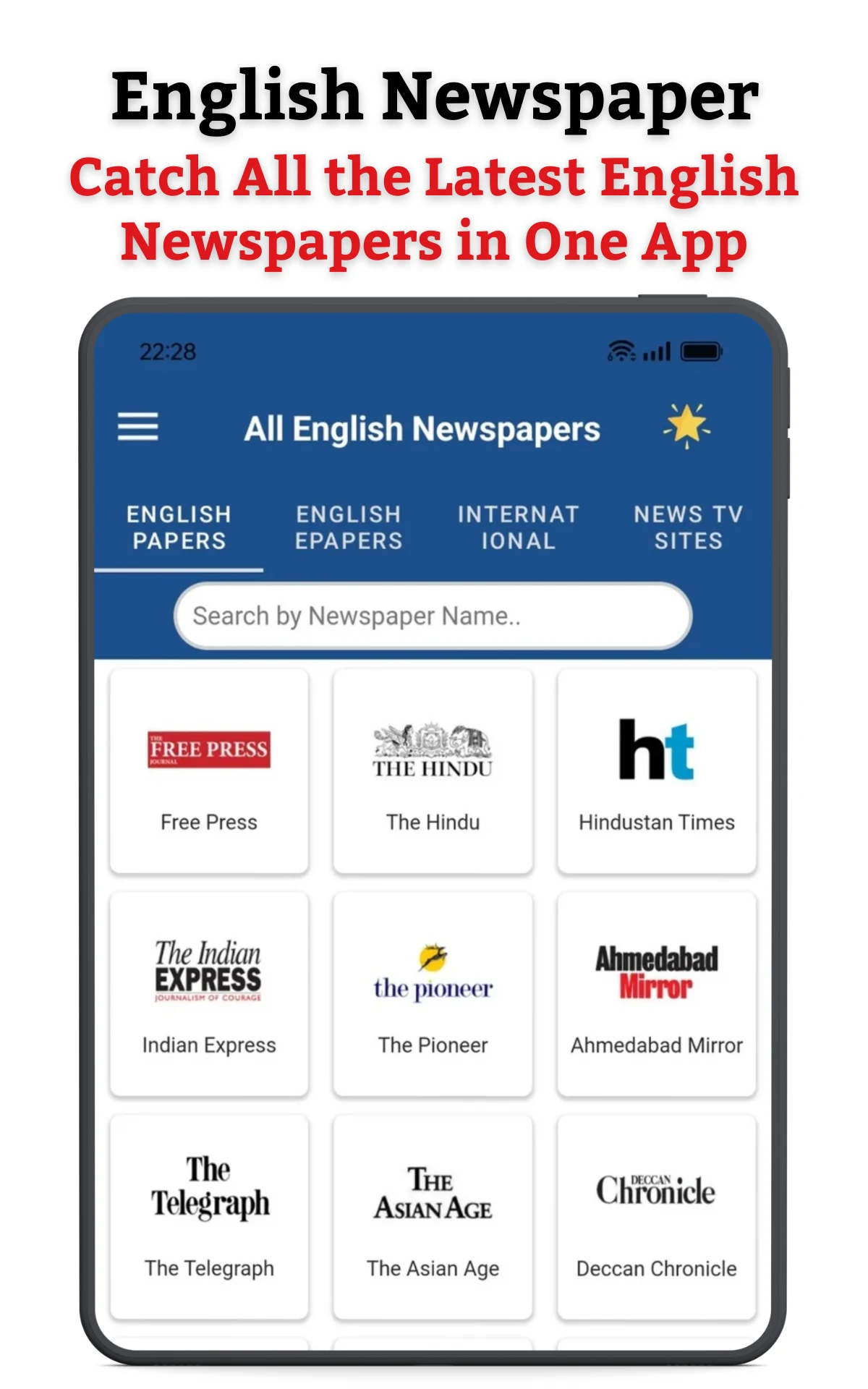 Daily ePaper - English News screenshot
