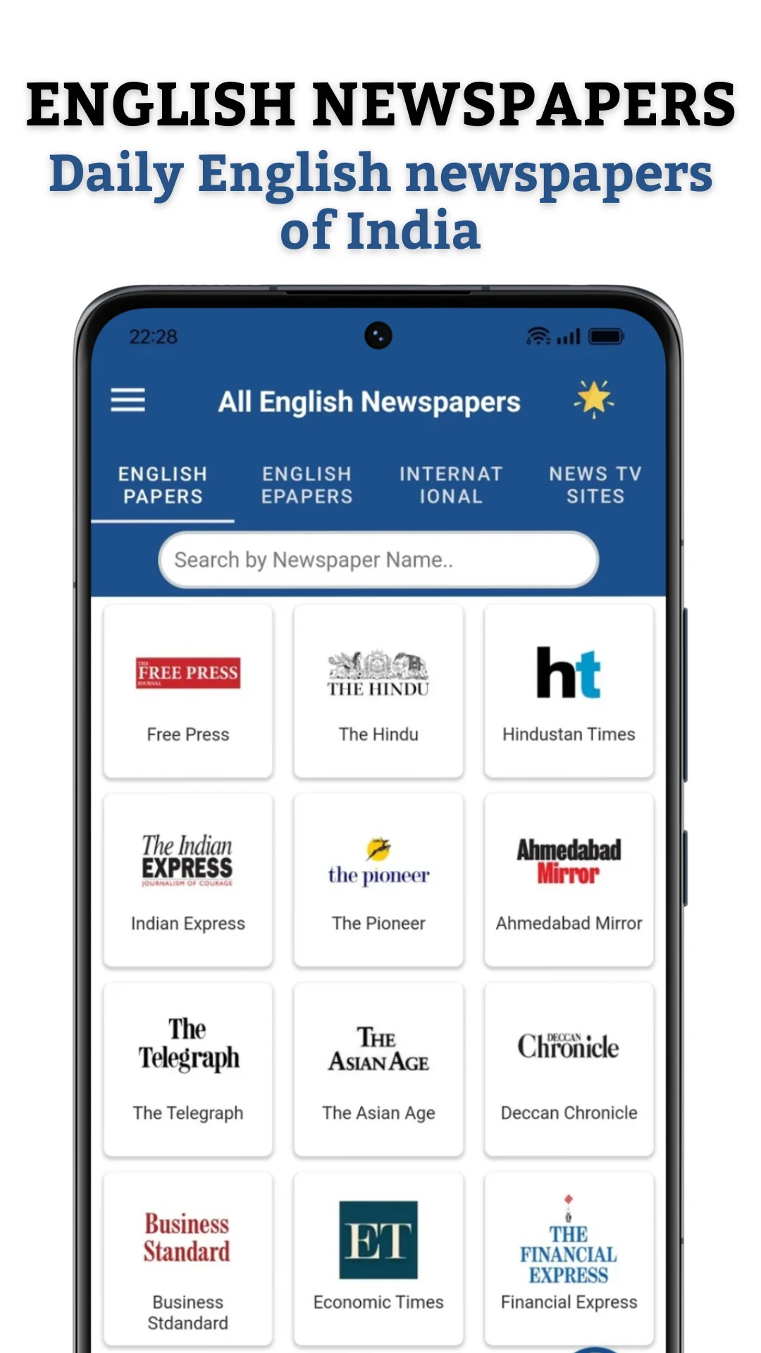 Daily ePaper - English News screenshot